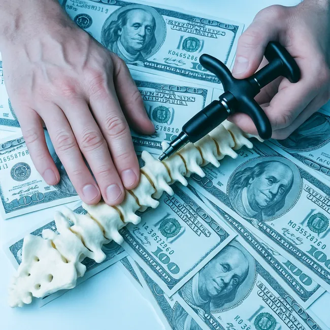 chiropractor showing costs of care in wauwatosa, wi.